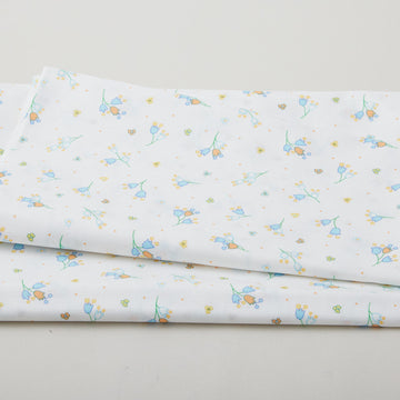 Sunlit Blooms - Tiny Flowers White 2 Yard Cut