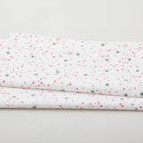 Glad Tidings Favorites - Stars White Metallic 2 Yard Cut