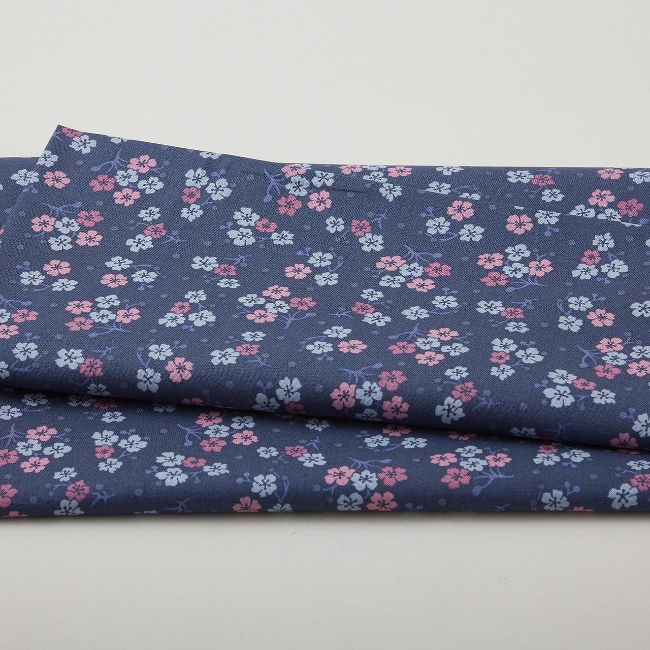 Carnaby Street - Little Branches Navy 2 Yard Cut