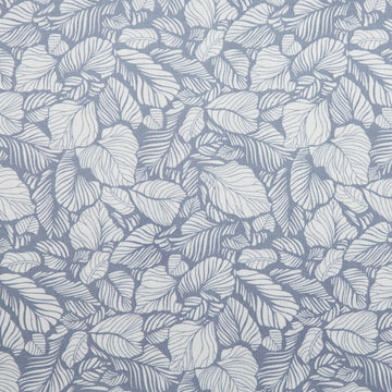 Carnaby Street - Leaves Cream/Blue 2 Yard Cut