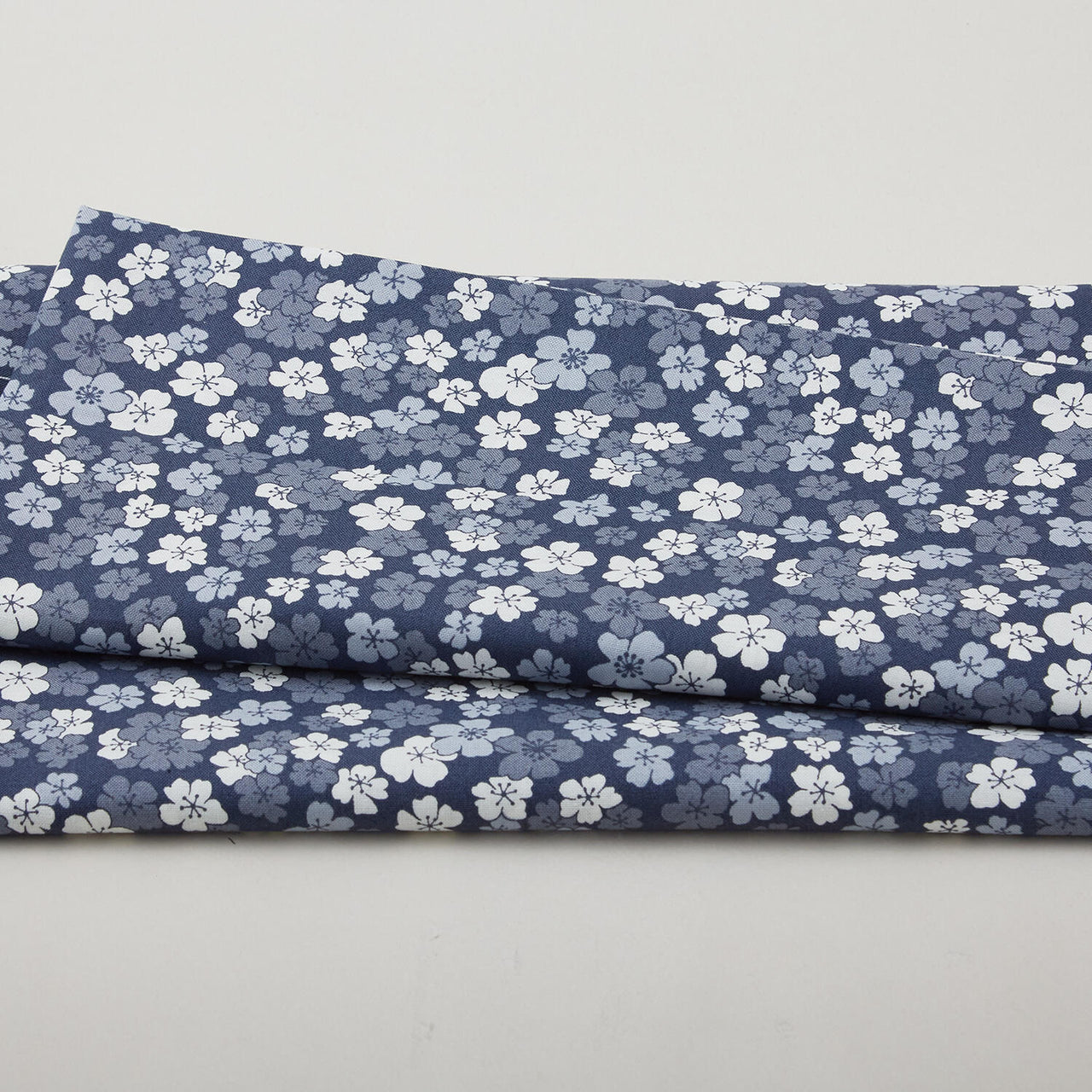 Carnaby Street - Flower Petals Navy 2 Yard Cut