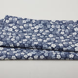 Carnaby Street - Flower Petals Navy 2 Yard Cut
