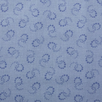 Carnaby Street - Swirls Blue 2 Yard Cut