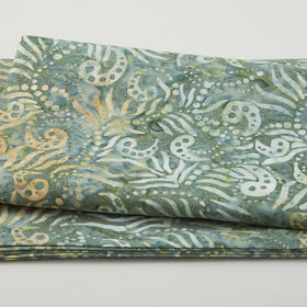 Java Batiks - Fiddlehead Green 2 Yard Cut