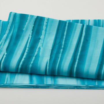 Java Batiks - Teal Ombre Marble 2 Yard Cut