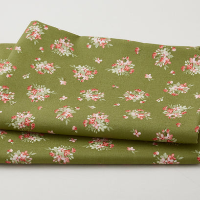 Sensibility Favorites - Tiny Bouquets Green 2 Yard Cut