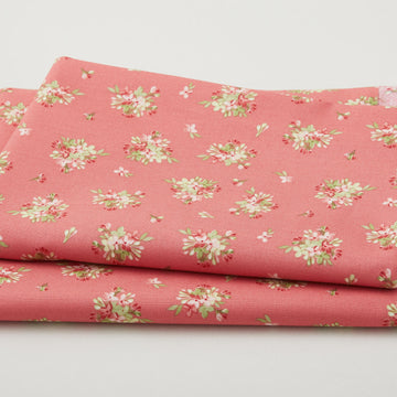 Sensibility Favorites - Tiny Bouquets Pink 2 Yard Cut