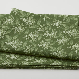 Sensibility Favorites - Tonal Lilacs Green 2 Yard Cut