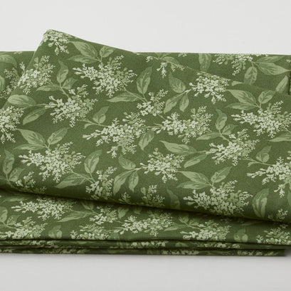 Sensibility Favorites - Tonal Lilacs Green 2 Yard Cut