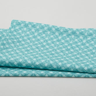 Bloom On Favorites - Geo Aqua 2 Yard Cut