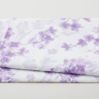 Watercolor Hydrangeas Favorites - Tonal Floral Lavender 2 Yard Cut