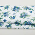 Watercolor Hydrangeas Favorites - Hydrangea Posy Blue 2 Yard Cut