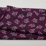 Amour Favorites - Sprigs Deep Plum 2 Yard Cuts