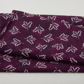 Amour Favorites - Sprigs Deep Plum 2 Yard Cuts