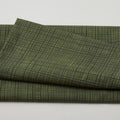 Amour Favorites - Plaid Texture Dark Green 2 Yard Cuts