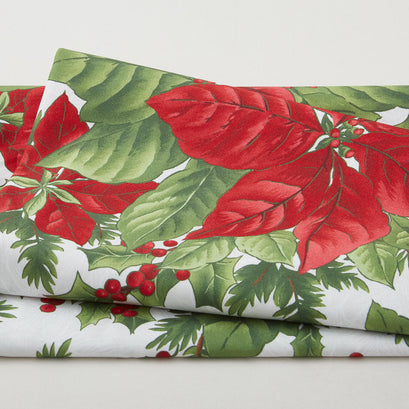 Evergreen Bows Favorites - Poinsettia Grey 2 Yard Cuts