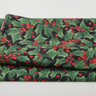 Evergreen Bows Favorites - Holly Black 2 Yard Cuts