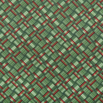 Evergreen Bows Favorites - Bias Plaid Green 2 Yard Cuts