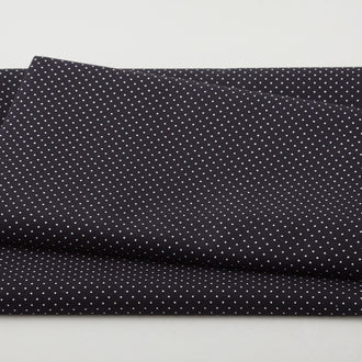 Evergreen Bows Favorites - Dots Black/White 2 Yard Cuts