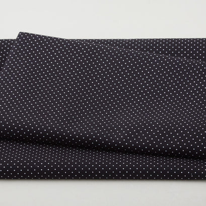 Evergreen Bows Favorites - Dots Black/White 2 Yard Cuts