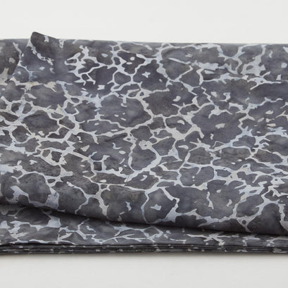 Java Batiks - Dark Waters Black/Grey 2 Yard Cut