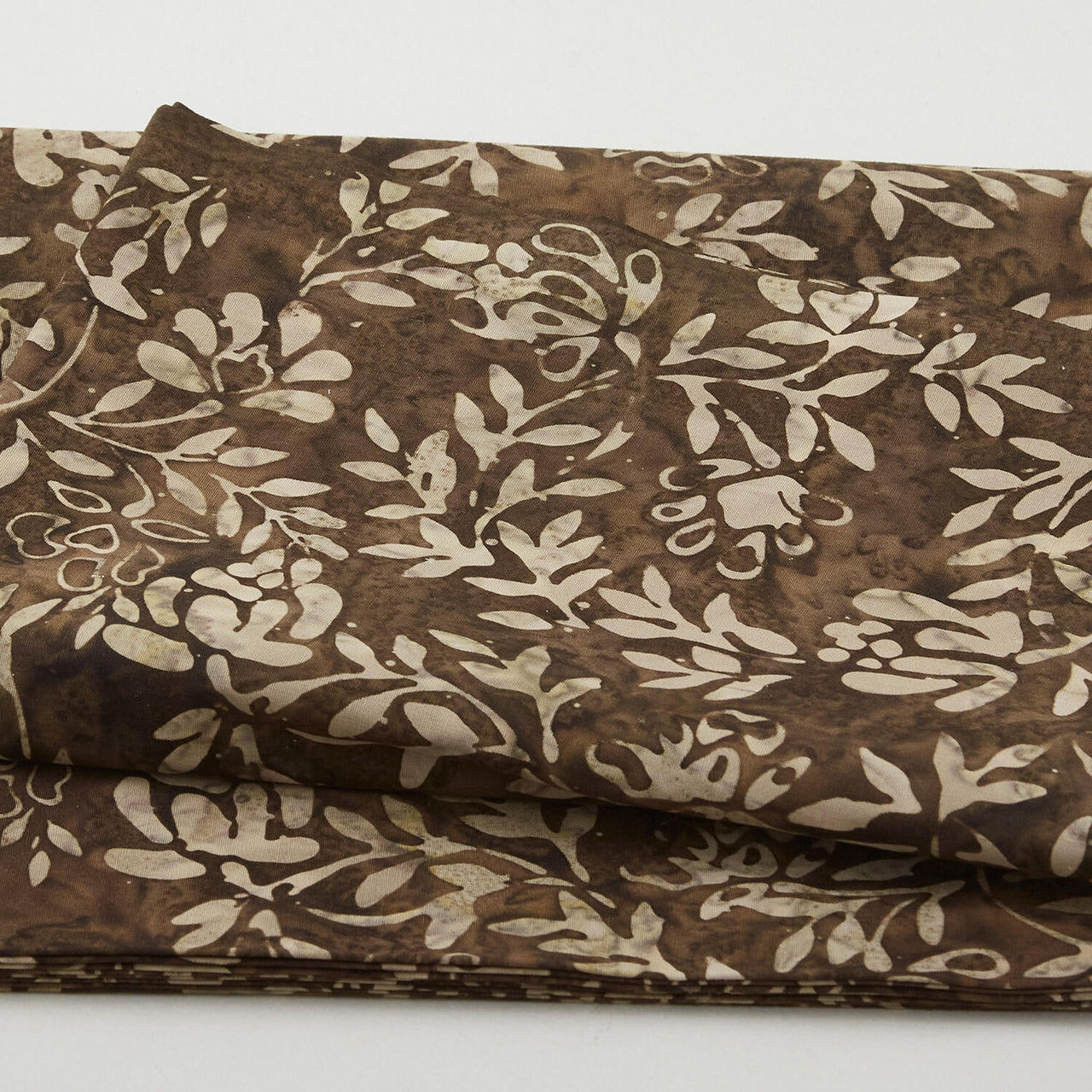 Java Batiks - Autumn Topiary Brown 2 Yard Cut