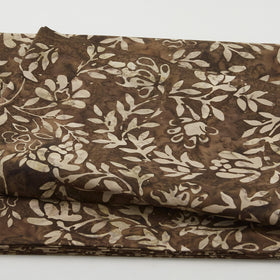 Java Batiks - Autumn Topiary Brown 2 Yard Cut