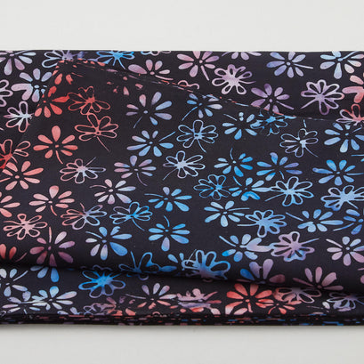 Java Batiks - Daisy Summer Nights Multi 2 Yard Cut