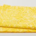 Java Batiks - Sunny Tendrils Yellow 2 Yard Cut