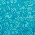 Java Batiks - Caribbean Swirl Turquoise 2 Yard Cut