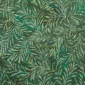 Java Batiks - Fronds Green 3 Yard Cut