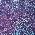 Java Batiks - Rain Garden Purple 3 Yard Cut