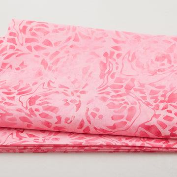 Java Batiks - Rock Candy Red/Pink 3 Yard Cut