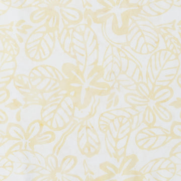 Java Batiks - Flower Stamp Tan 3 Yard Cut