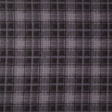 Holly Jolly Flannel - Big Plaid Black Yardage
