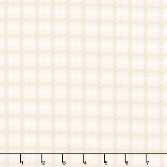 Holly Jolly Flannel - Plaid Cream Yardage