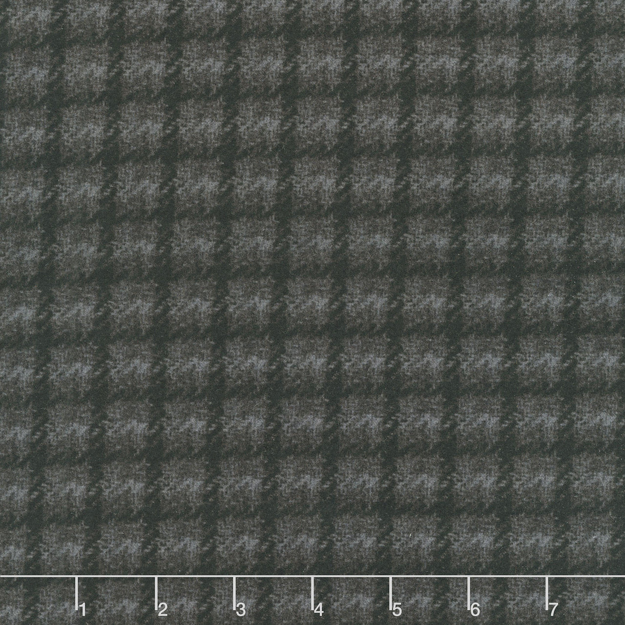 Holly Jolly Flannel - Plaid Black Yardage