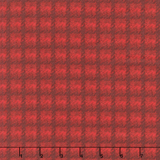 Holly Jolly Flannel - Plaid Red Yardage