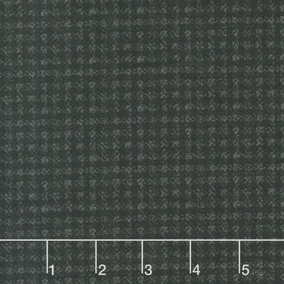 Holly Jolly Flannel - Texture Black Yardage
