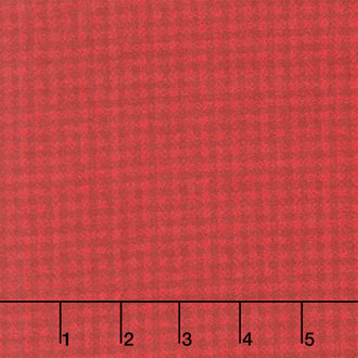 Holly Jolly Flannel - Texture Red Yardage