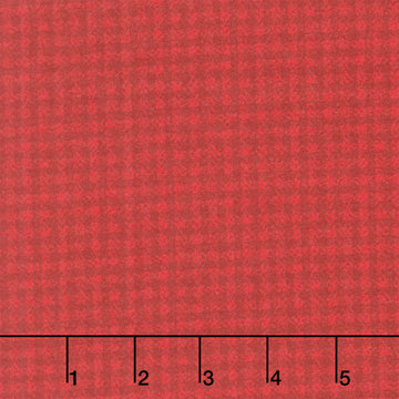 Holly Jolly Flannel - Texture Red Yardage