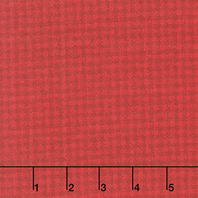 Holly Jolly Flannel - Texture Red Yardage