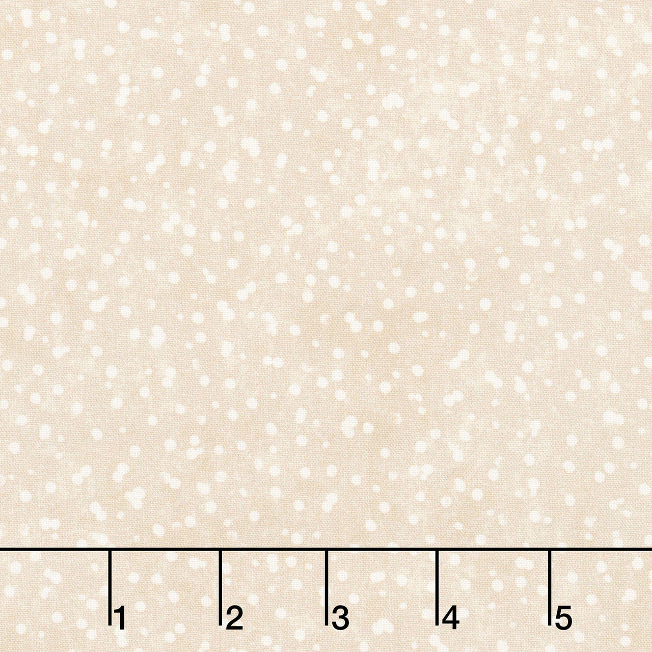 Winter Wreaths - Scattered Snow Cream Yardage