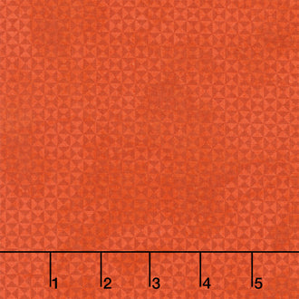 Spooky Stitches - Patchwork Geo Orange Yardage