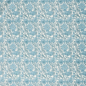 Cottage Flowers - Anemone Blue Yardage