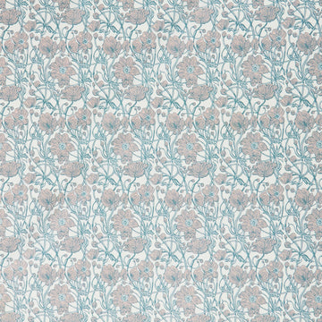 Cottage Flowers - Anemone Pink Yardage