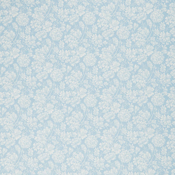 Cottage Flowers - Mallow Blue Yardage
