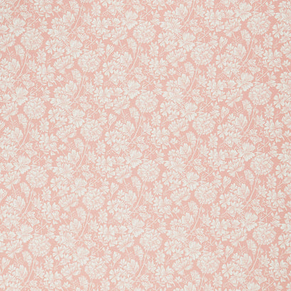 Cottage Flowers - Mallow Pink/Cream Yardage