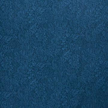 Cottage Flowers - St Chloe Navy Yardage