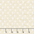 Grand Entrance - Lace Leaf Metallic Cream/Gold Yardage